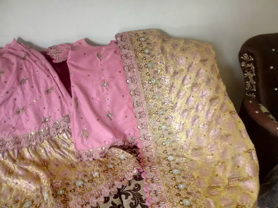 Valima dress with jewelry and bangels set available for sale