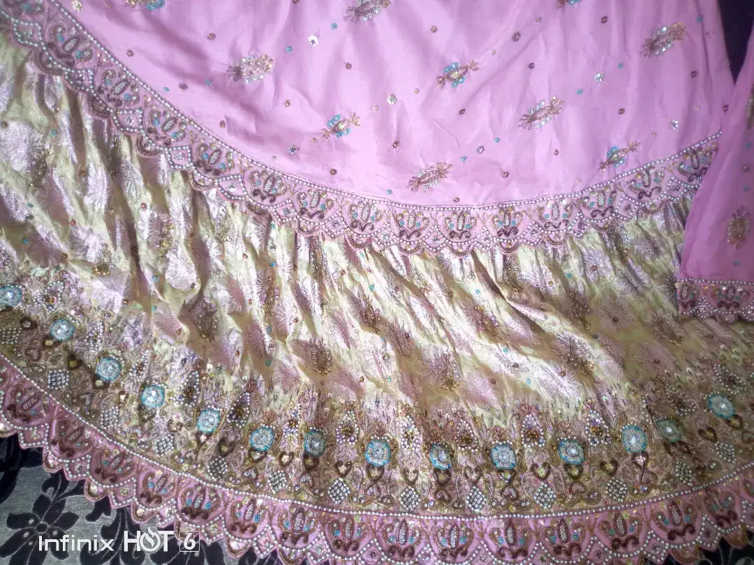 Valima dress with jewelry and bangels set available for sale