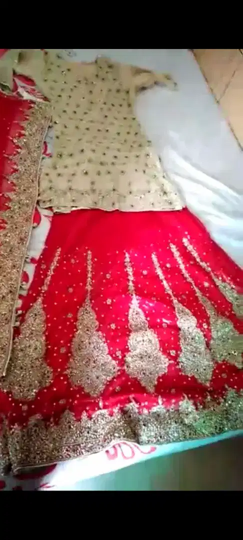 Bridal lehnga available for sale