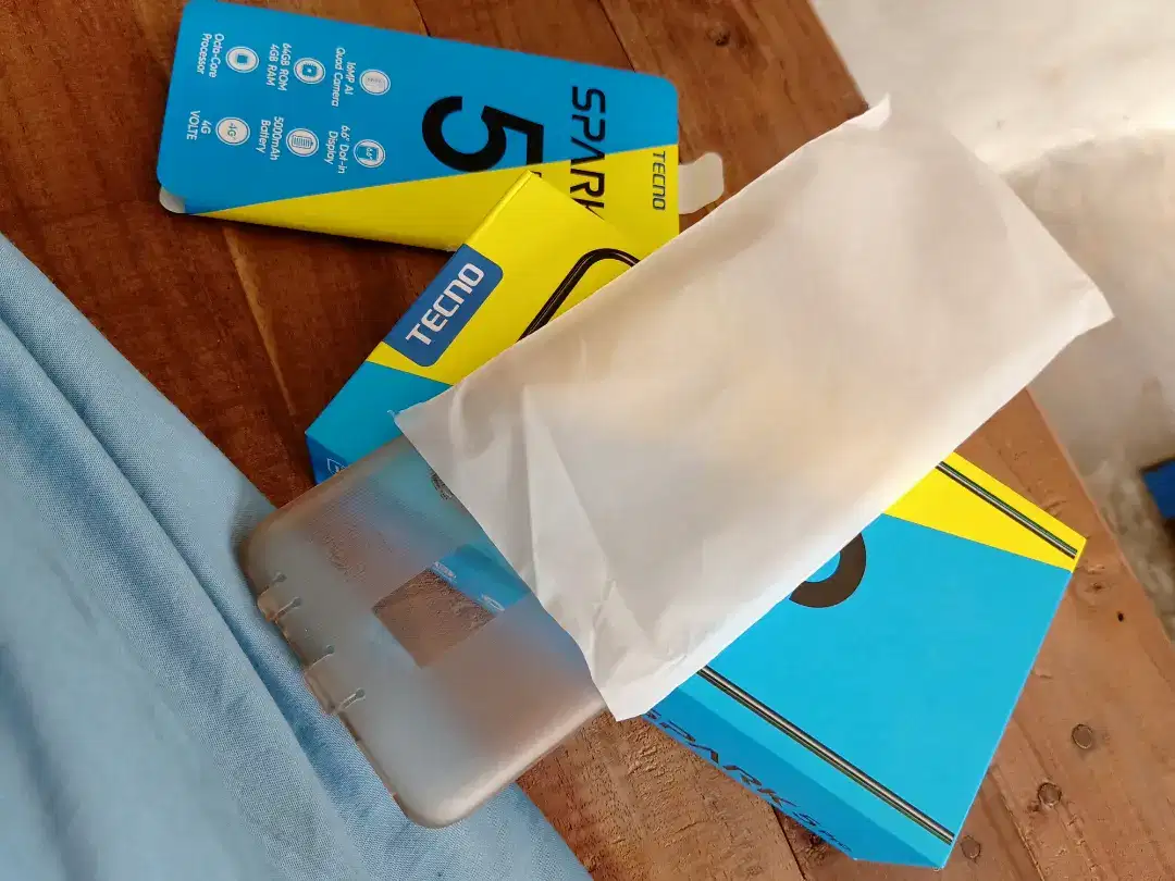 Tecno spark 5 pro smartphone in full warranty for sale