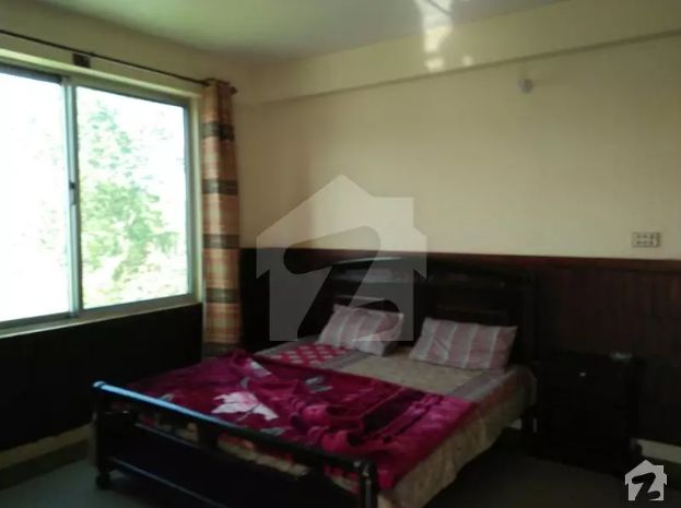 2 Bed Rooms Fully Furnished Apartment With Living Room Kitchen Covered Car Parki