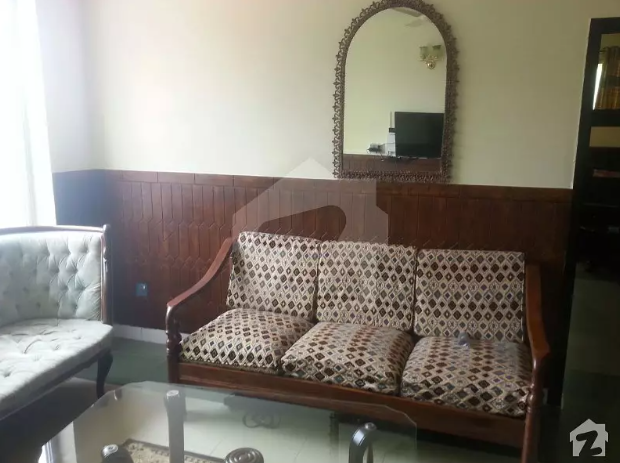 2 Bed Rooms Fully Furnished Apartment With Living Room Kitchen Covered Car Parki