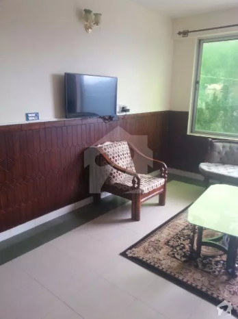 2 Bed Rooms Fully Furnished Apartment With Living Room Kitchen Covered Car Parki