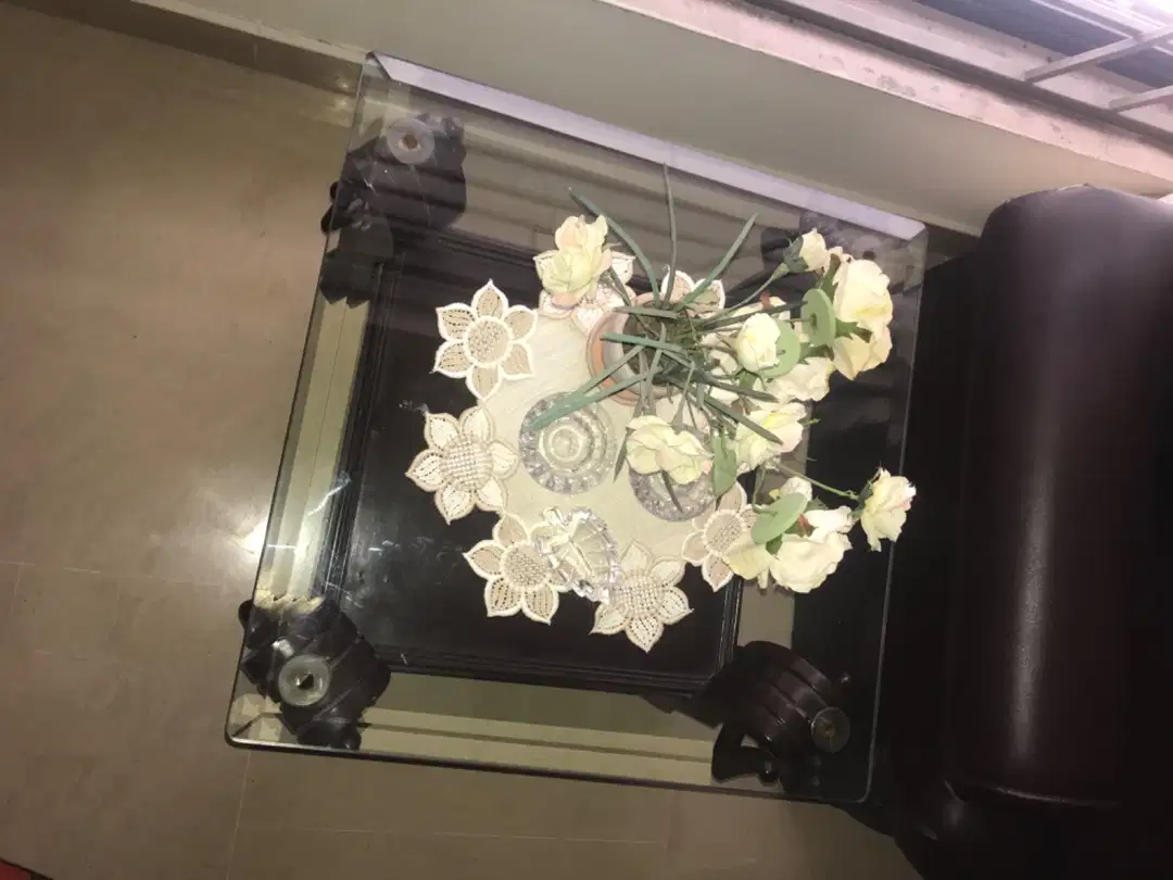 Three table set in good condition for sale