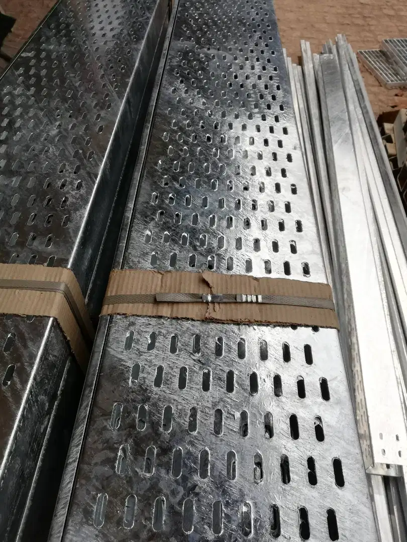 Cable Tray Ladder Perforated SS Mesh unistrut channel complete solution