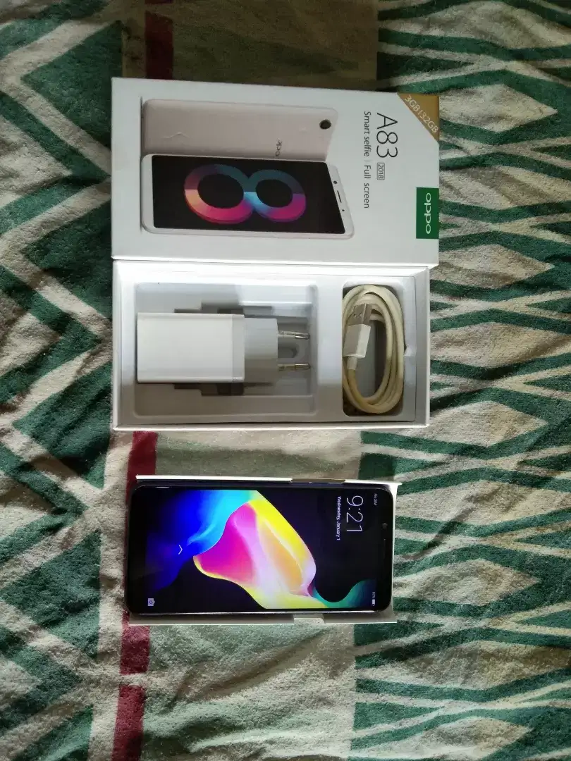 OPPO A83 smartphone Blue colour for sale in Lahore