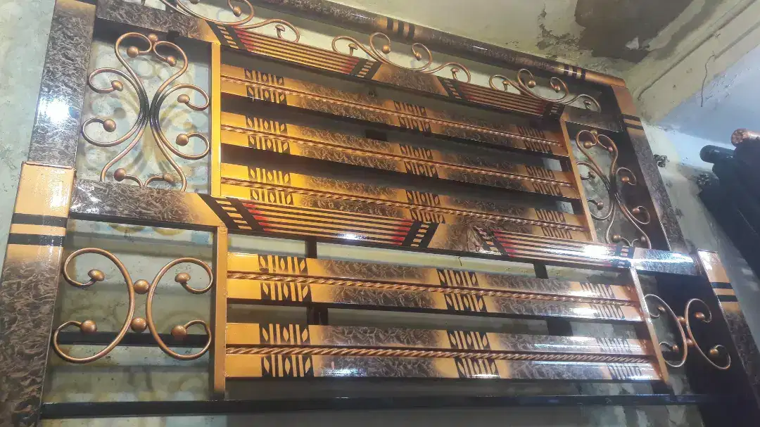Rod iron bed available for sale