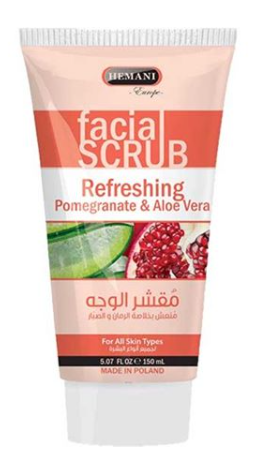 Hemani Pomegranate and Aloe vera Facial Scrub
