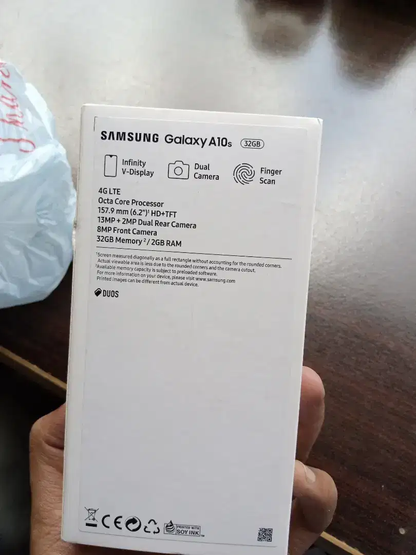 Samsung Galaxy A10S Red colour for sale