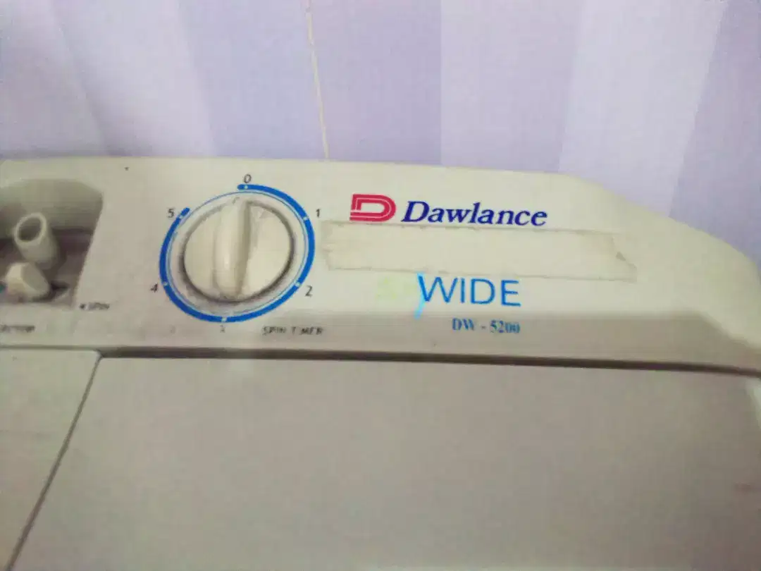 Dowlance washing machine available for sale
