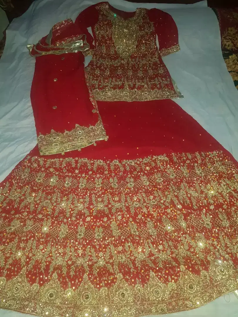 Bridal lehnga available for sale