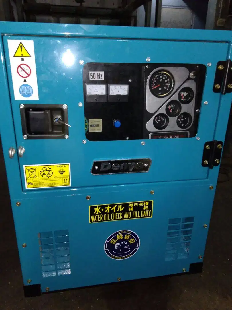 Generator Denyo Cummins Perkins Caterpillar diesel gas Generator's