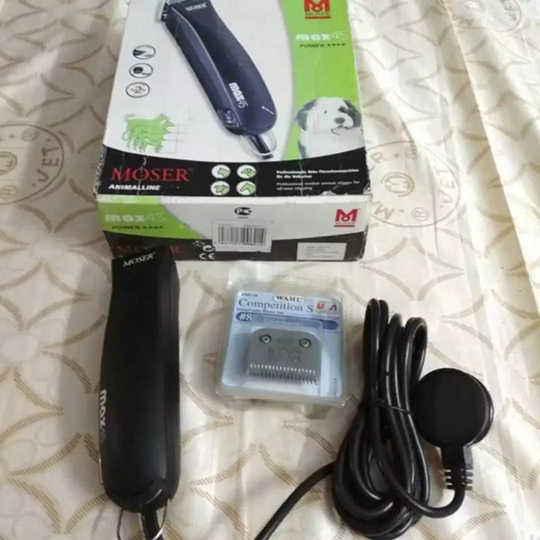 MOSER max45 animal hair grooming machine available for sale
