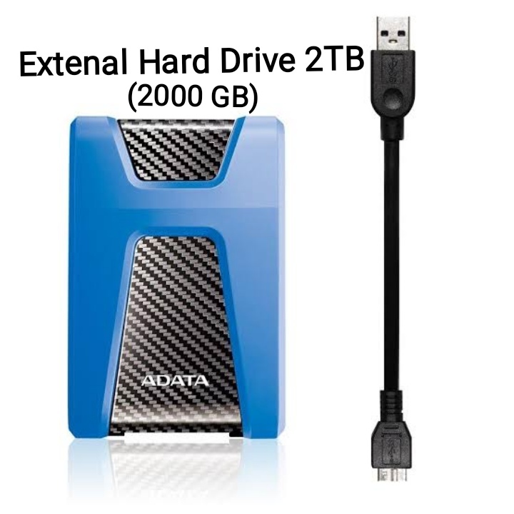 Adata External Hard Drive 2TB (2000 GB)