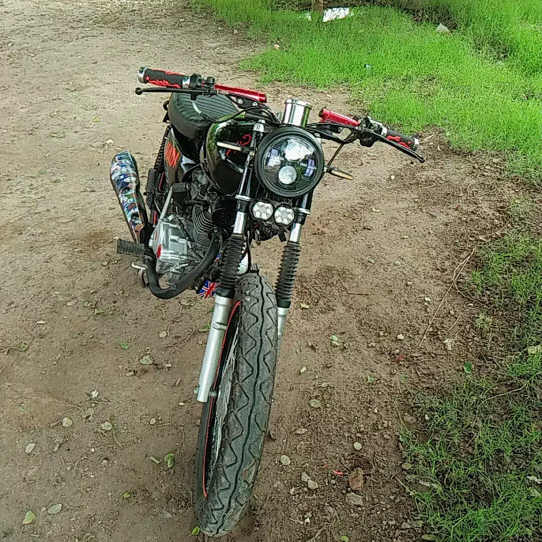 Black Honda 125 CG for sale in khanewal