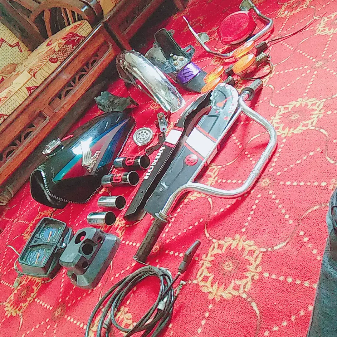 Black Honda 125 CG for sale in khanewal