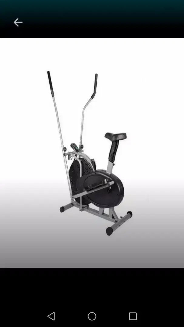 Elliptical cycle, Exercise Machine, Elliptical Trainer Home Gym for sale