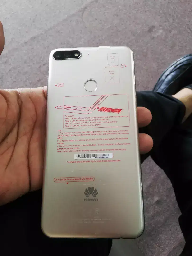 Huawei Y7 Prime 2018 3gb/32gb available for sale