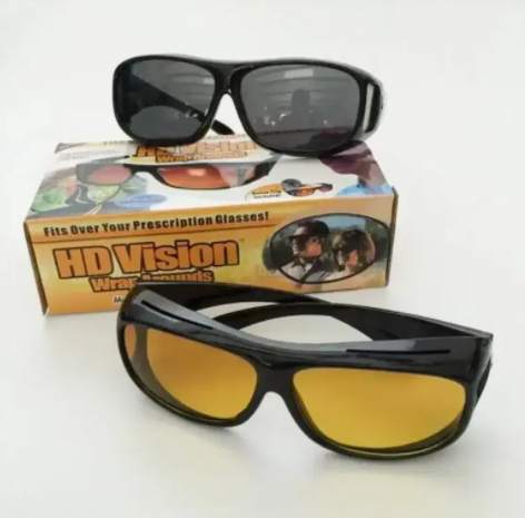 HD Vision Day and Night Glasses 2 PC's Available for Sale