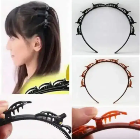 Double Bangs Hairpin Headbands Available for Sale