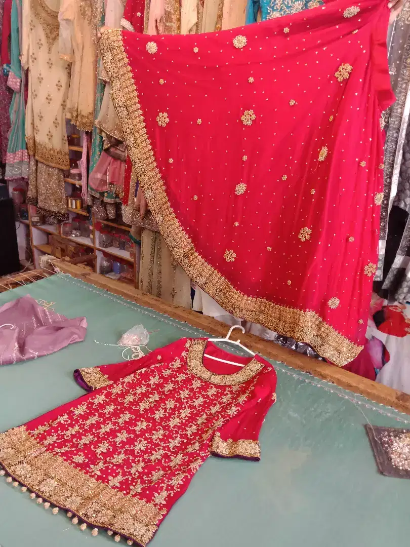 Bridal lehenga available for sale