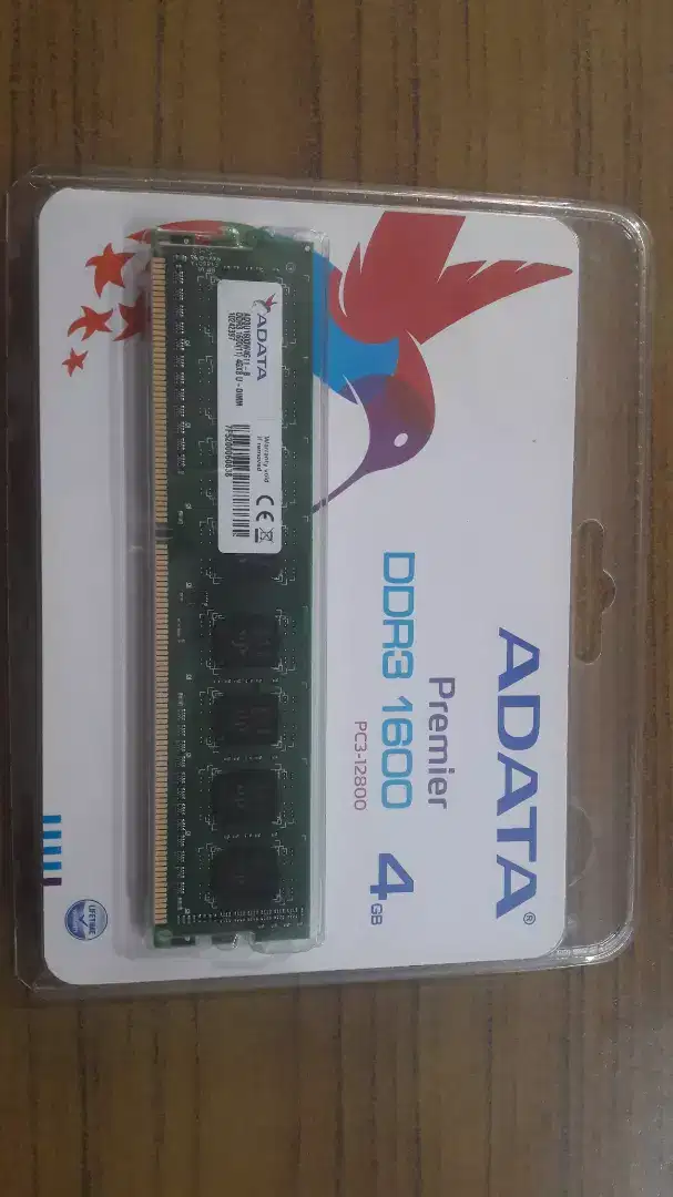 Desktop Ram ADATA 4GB DDR-3 available for sale in Hyderabad