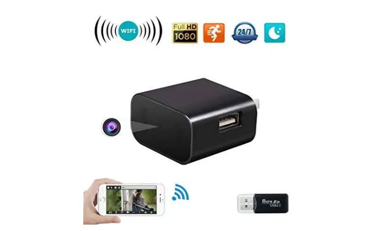 WiFi 1080P Mini Charger Spy Camera other gadgets