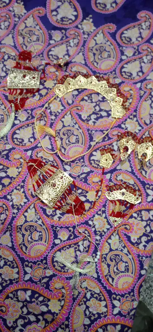 Bridal jewellery new set available for sale