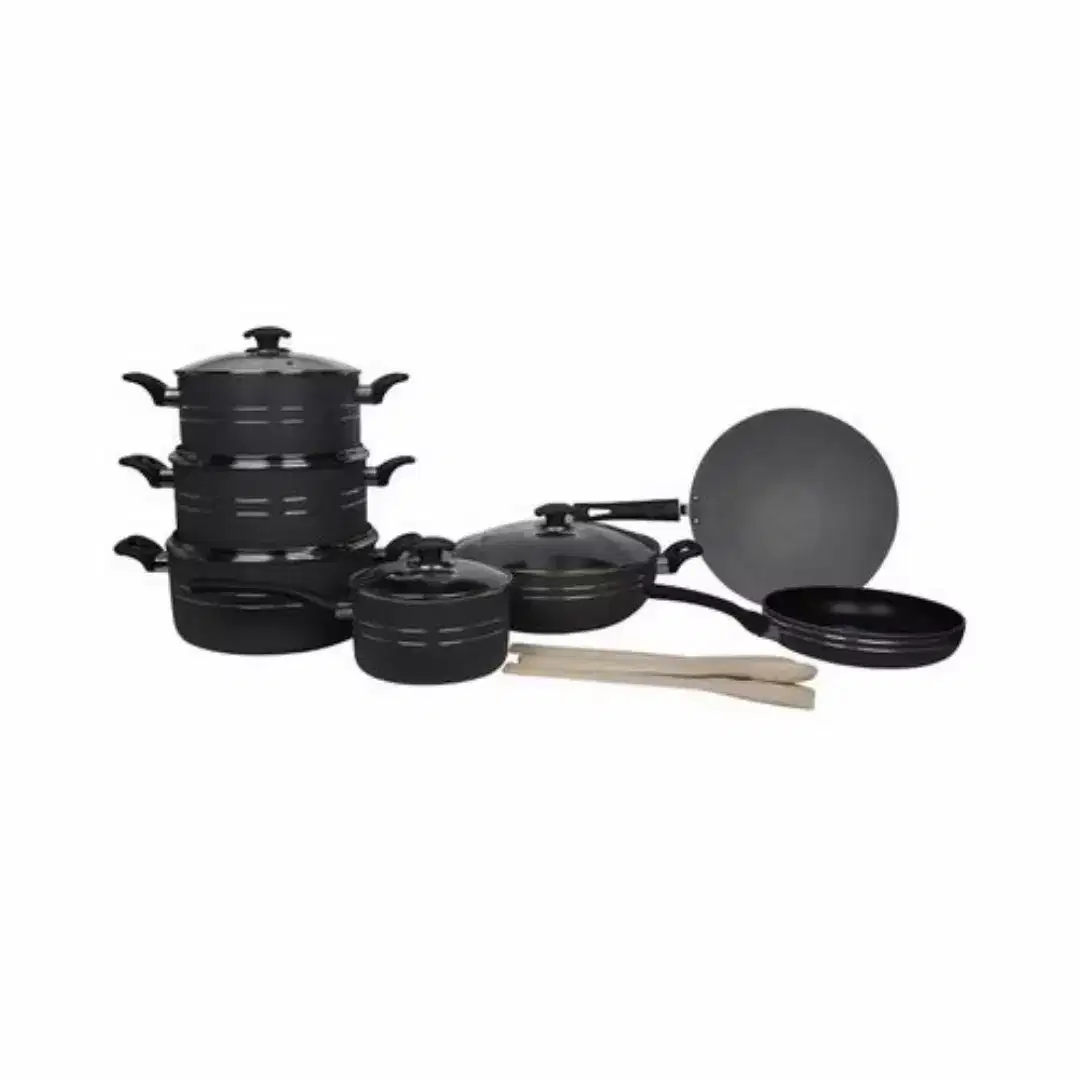 Nonstick 15 piece set double coated high quality product