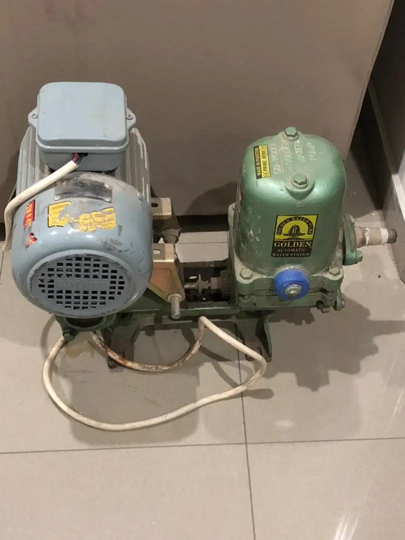 Golden pump with Motor For Sale In Lahore