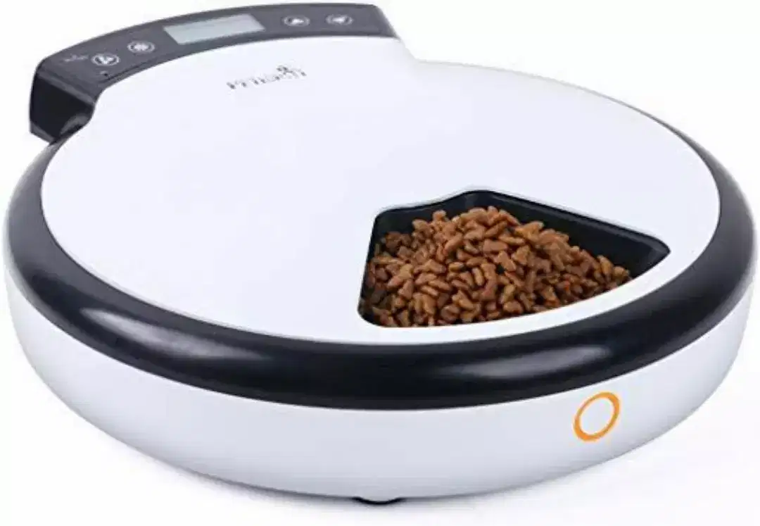 5 meal automatic pet feeder for cat and dogs for sale