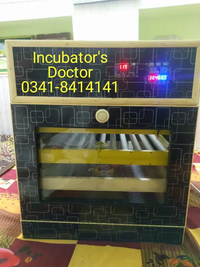 160 Eggs Fully Automatic Incubator with Imported Rolling Trays