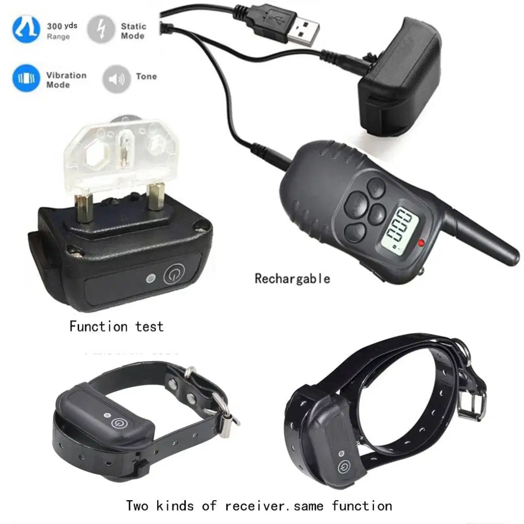 Dog Electronic Trainer Collar Waterproof Rechargeable LCD Electric  for sale