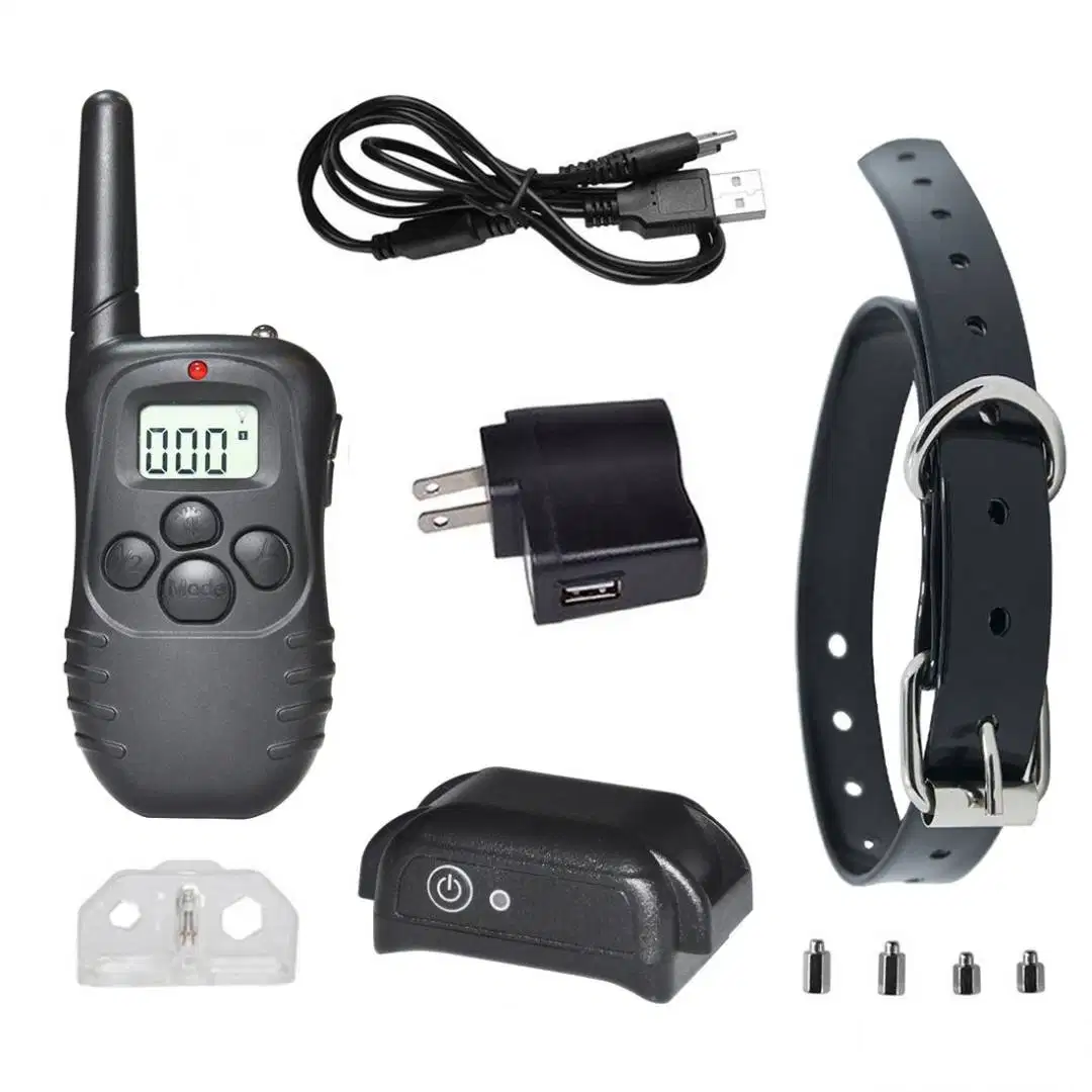Dog Electronic Trainer Collar Waterproof Rechargeable LCD Electric  for sale