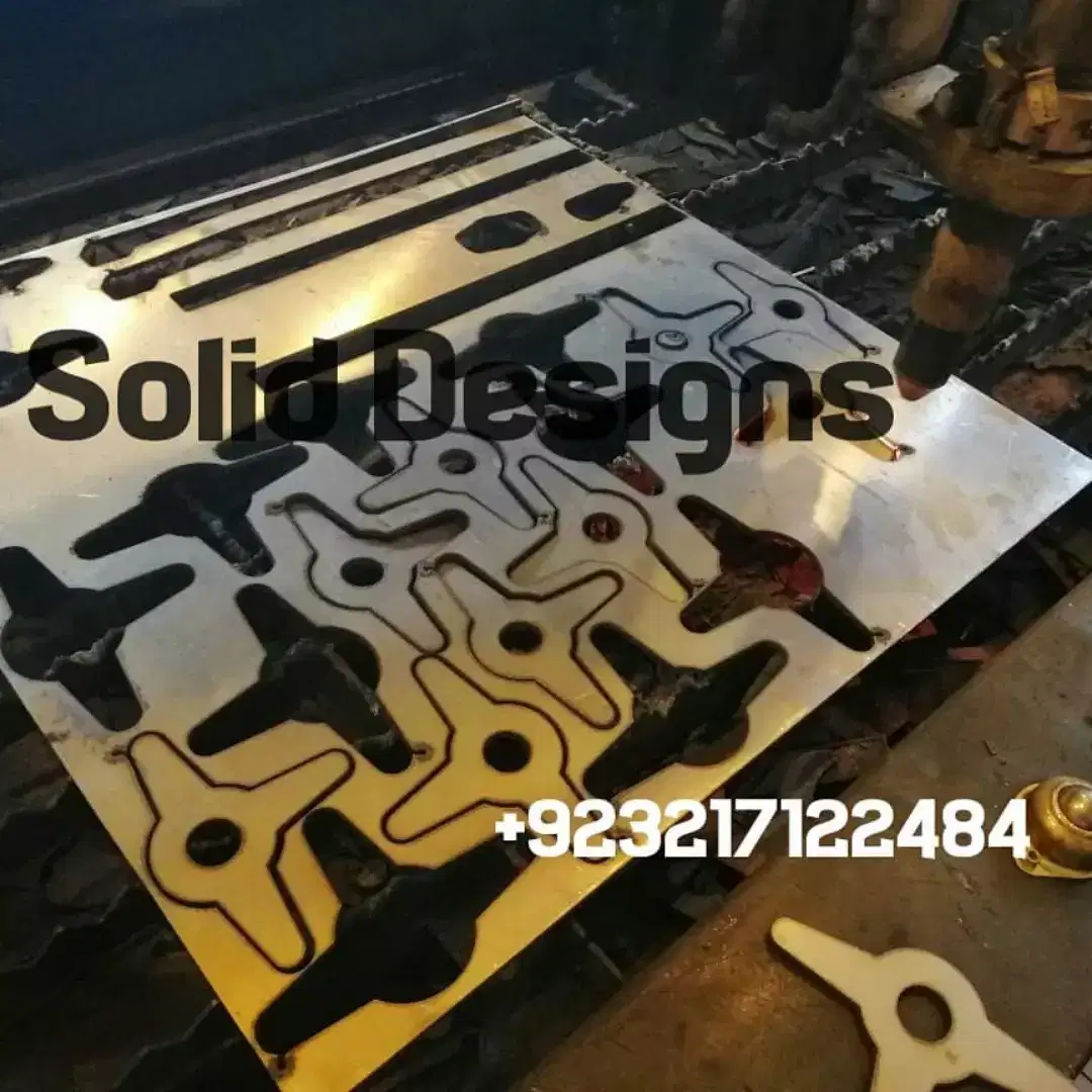 For gates grills name plates ,decor CNC metal designing and cutting in Sialkot