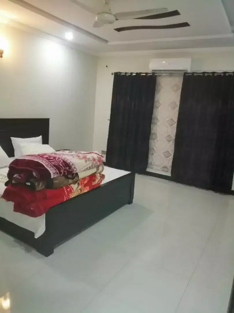 10 marla fully furnished house available for rent in bahria town Islamabad