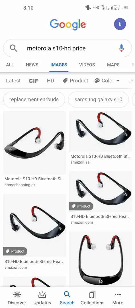 Motorola s10 hd Bluetooth handfree stock available For Sale In Lahore