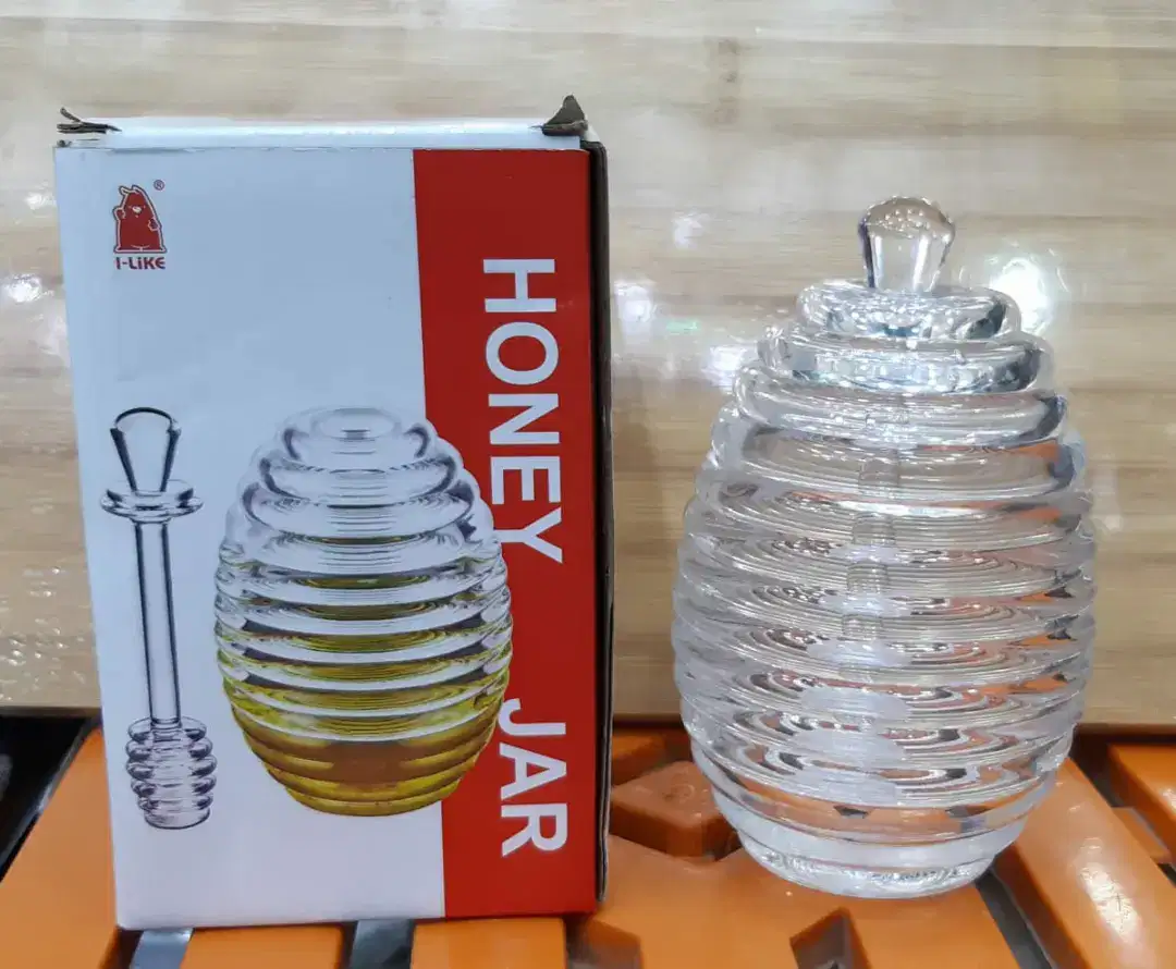 (DEAL OFFER) acrylic honey jar and acrylic water bottle For Sale