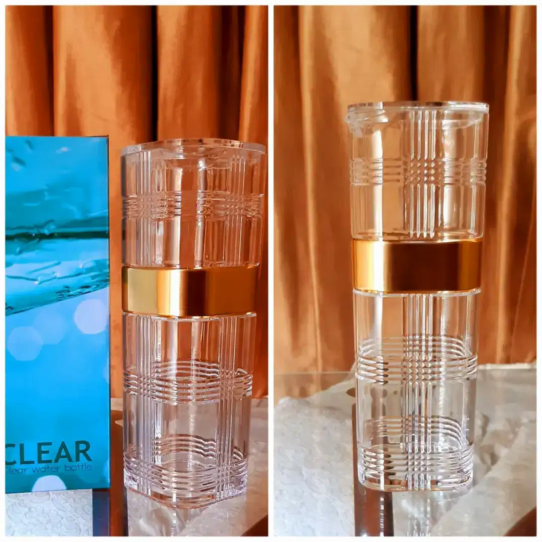 (DEAL OFFER) acrylic honey jar and acrylic water bottle For Sale