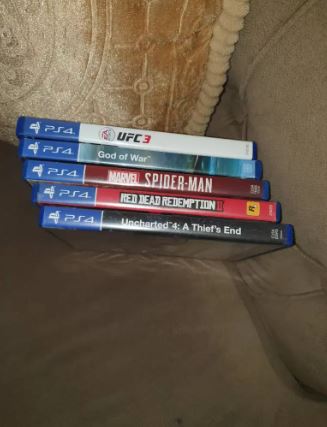 PS4 Games available
