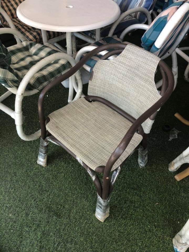 Outdoor garden chairs