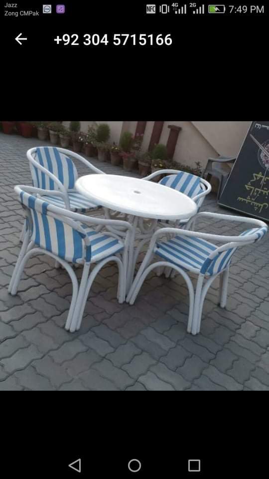 Outdoor garden chairs