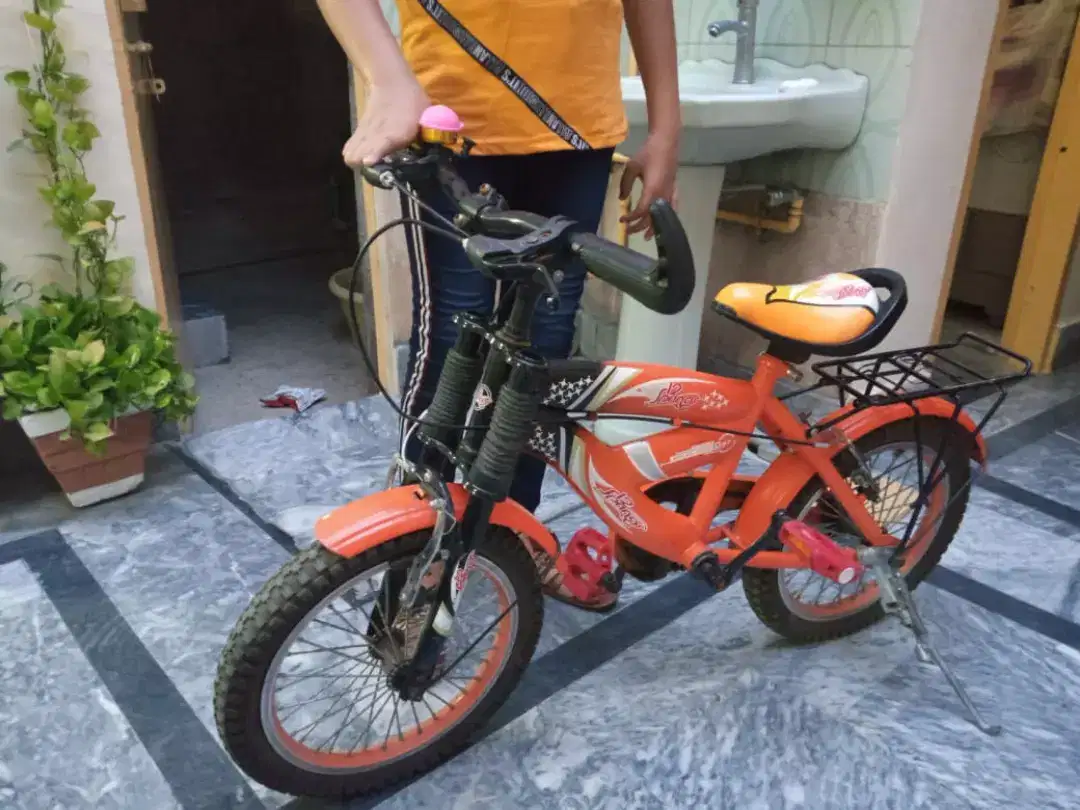 Cycle Orange Color  100% Good Condition Available For In Lahore