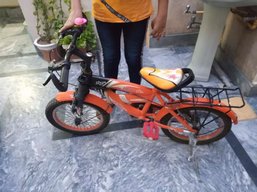 Cycle Orange Color  100% Good Condition Available For In Lahore
