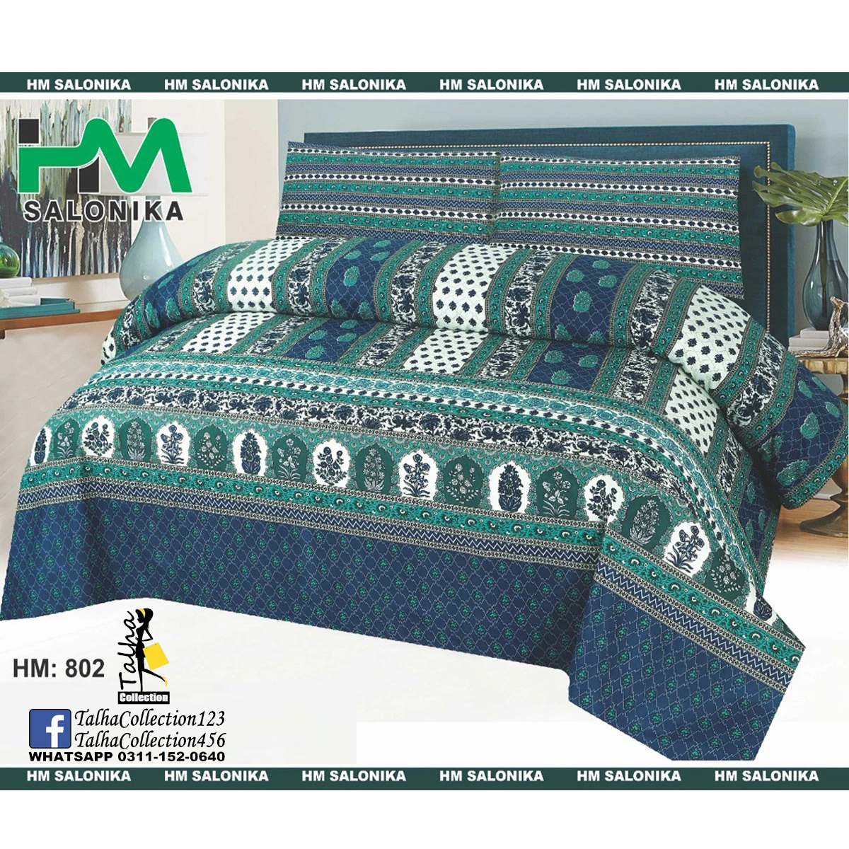 HM Salonika Single Bedsheets