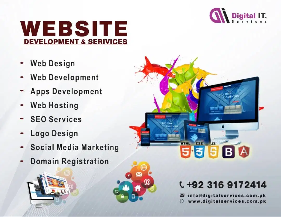 E-commerce Website Design Development SEO Services Logo Design