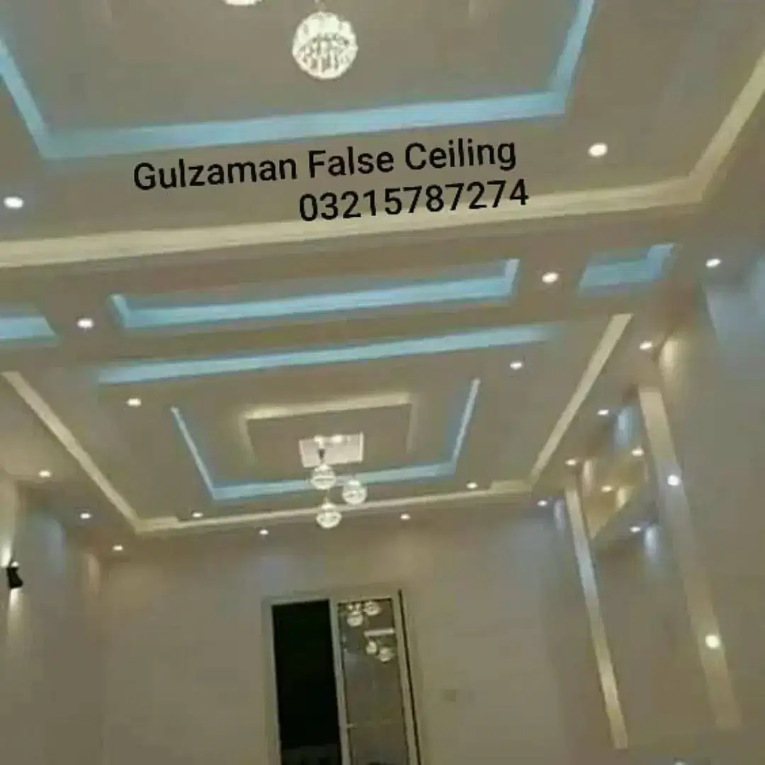 Anwar son's False Ceiling roof Ciling gypsum Celing fall seiling