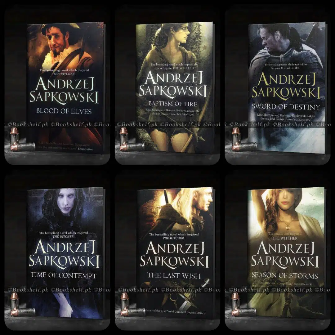 Witcher Series (All 8 Books) Available For Sale In Karachi