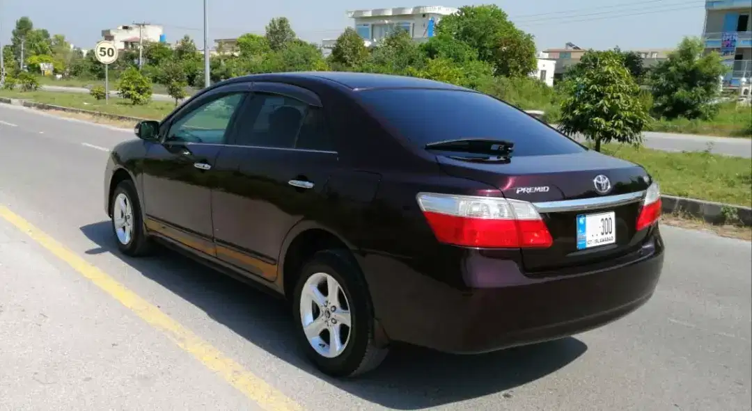 Toyota Premio Car Available For Sale In Islamabad