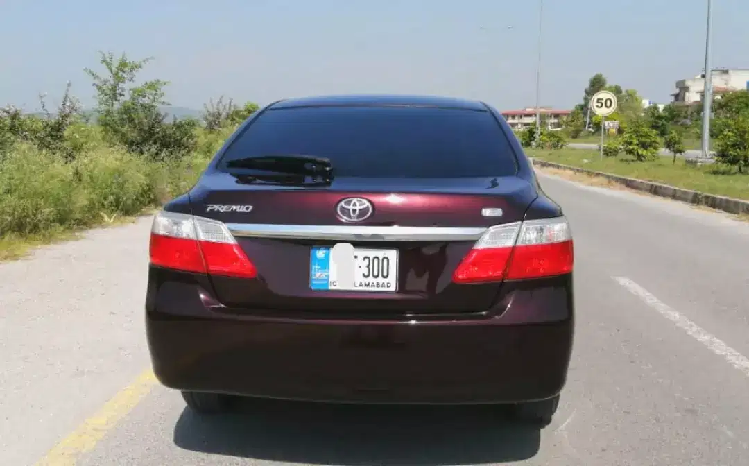 Toyota Premio Car Available For Sale In Islamabad
